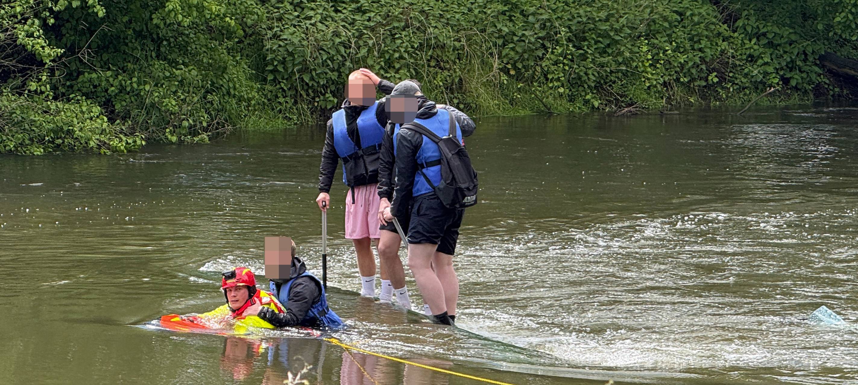 Vatertags-Tour in Dorsten endet mit Rettungseinsatz