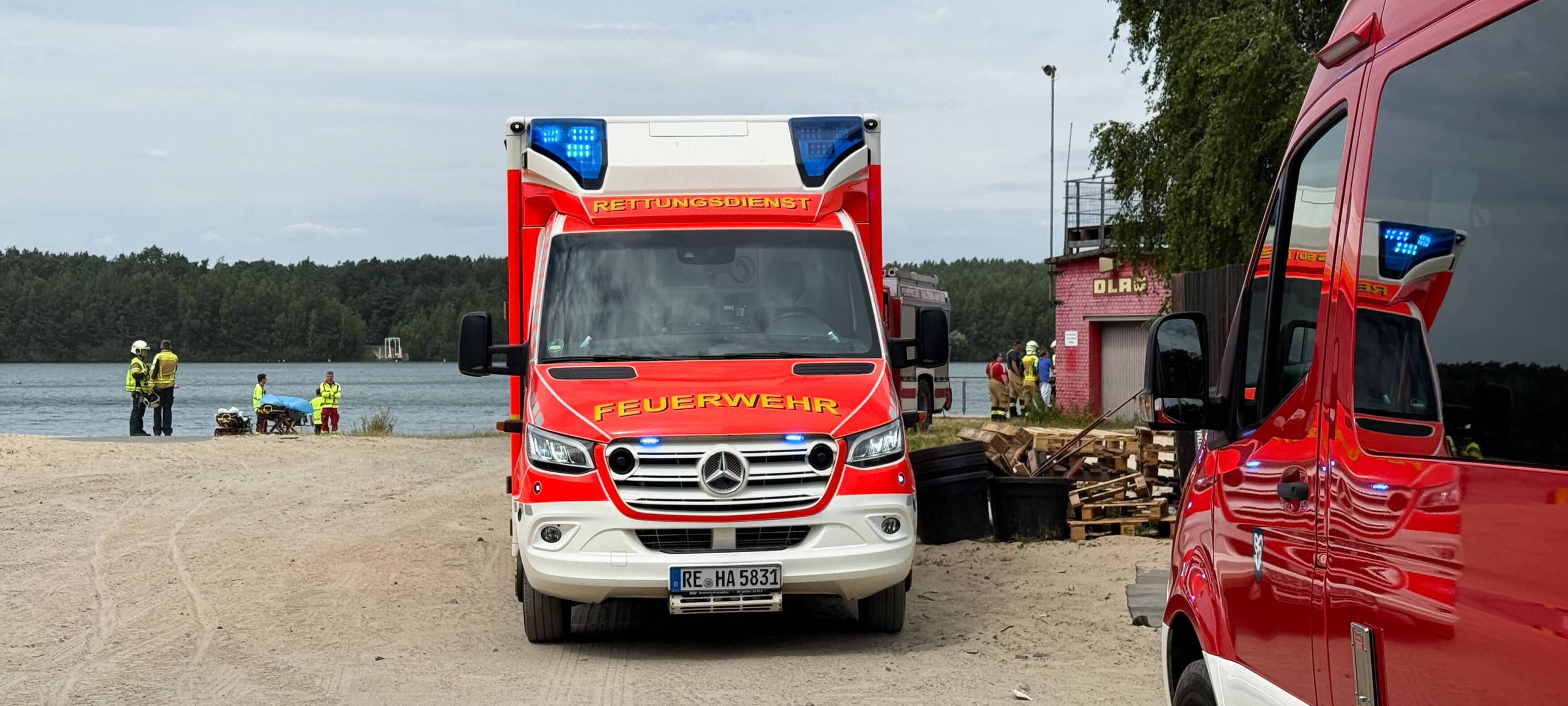 Haltern: Mutter und Tochter auf SUP in Seenot