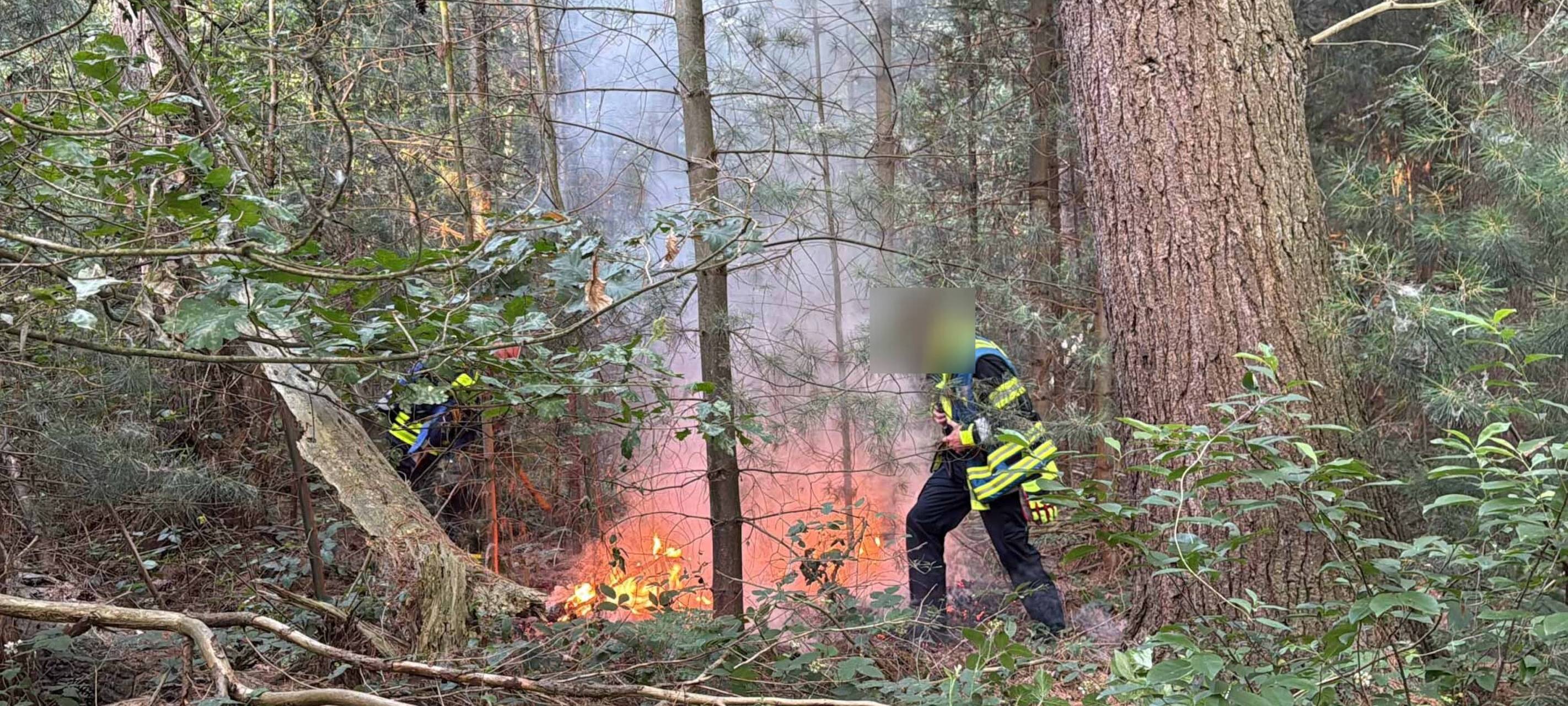 Waldbrand in Oer-Erkenschwick