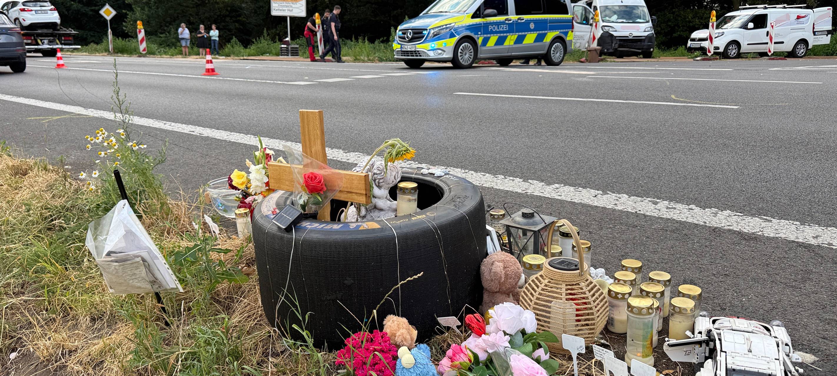Wieder Unfall auf B58 in Haltern am See