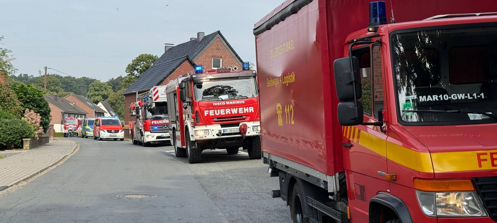 Haltern: Bewusstlose Person aus Fahrstuhlschacht gerettet